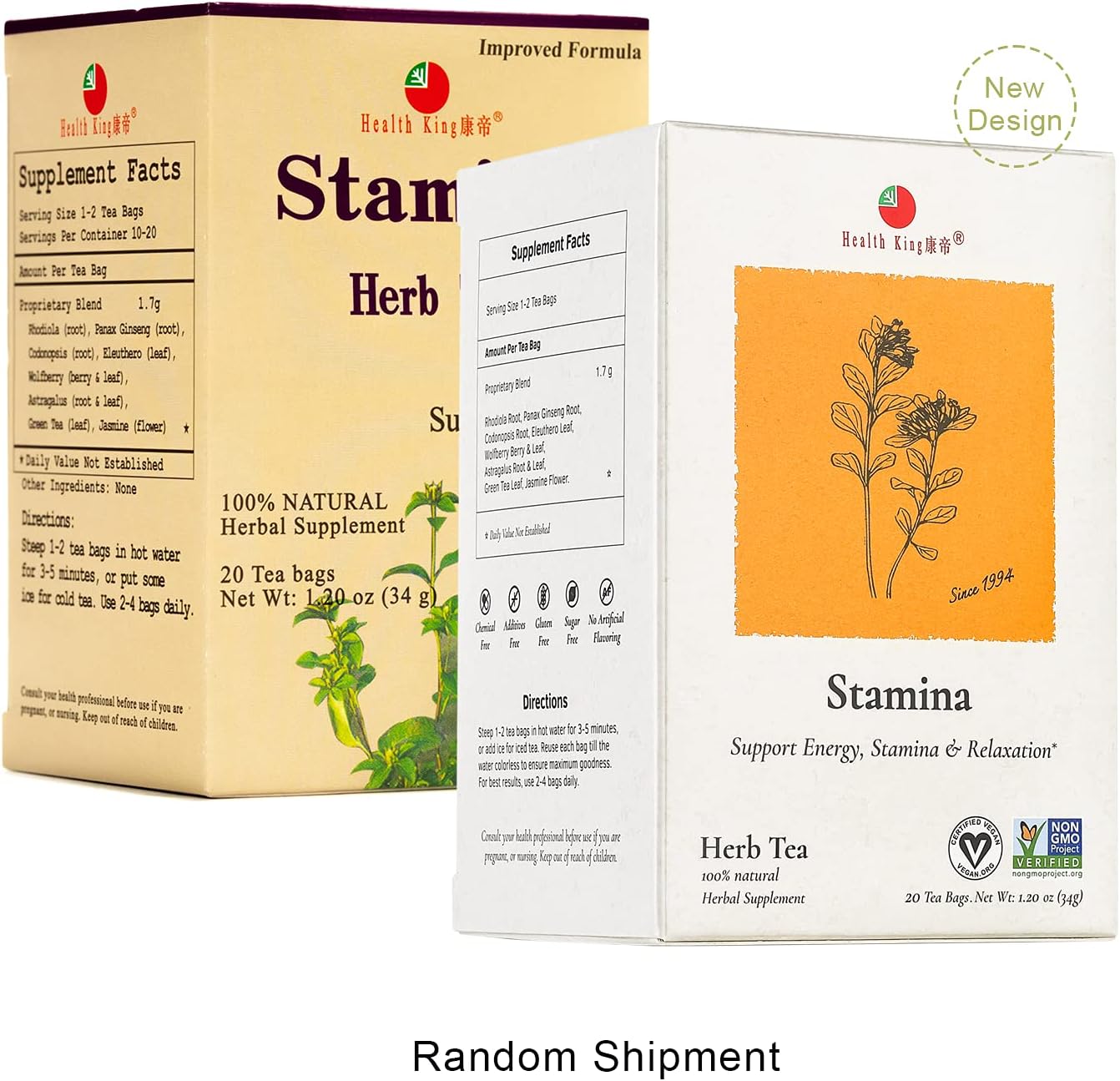 Health King Stamina Herb Tea – view 2